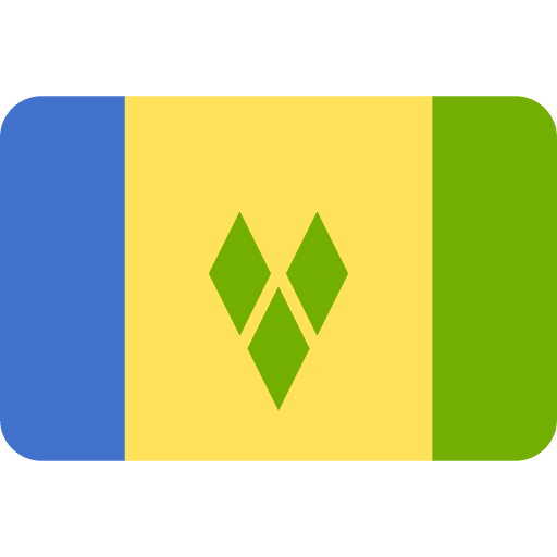 St vincent and the grenadines country st vincent and the grenadines flags icon