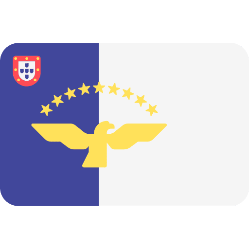 Azores islands flag world country icon