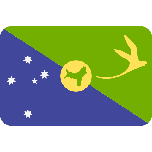 Christmas island flag country flags icon