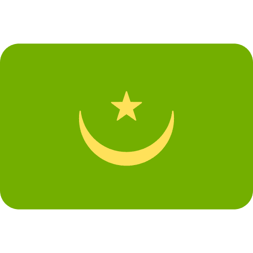Mauritania world mauritania nation icon