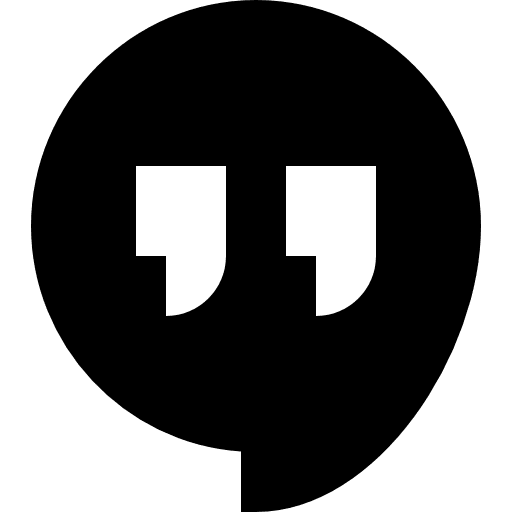 Hangout social media hangouts messenger icon Hangout social media hangouts messenger icon
