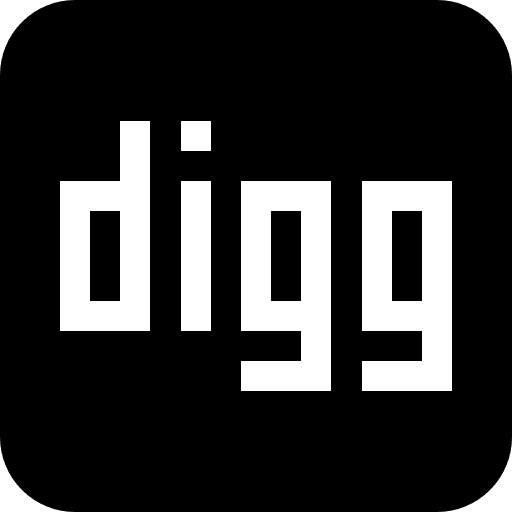 Digg logo social social network icon Digg logo social social network icon