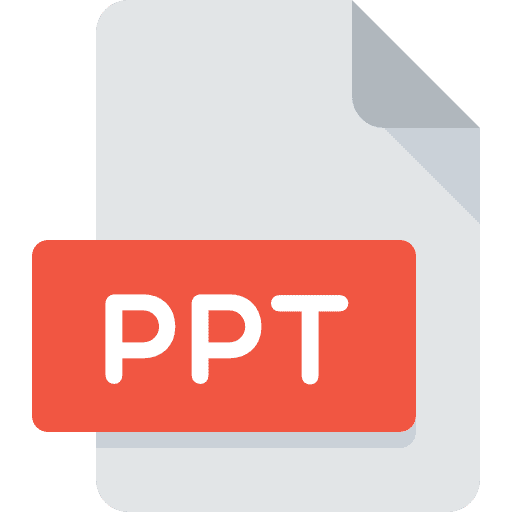 Ppt file document ppt icon