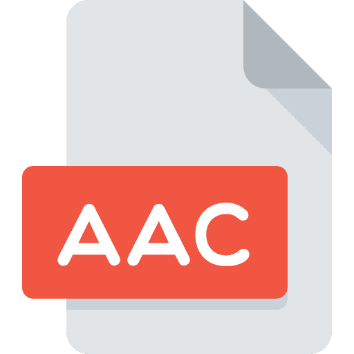 Aac document format aac icon Aac document format aac icon
