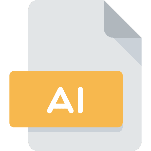 Ai document ai files and folders icon Ai document ai files and folders icon