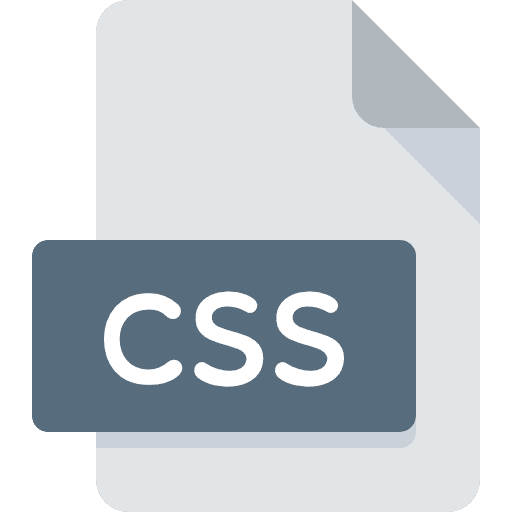 Css css files and folders format icon Css css files and folders format icon