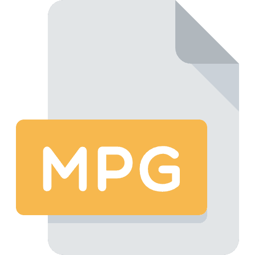 Mpg extension mpg format icon Mpg extension mpg format icon