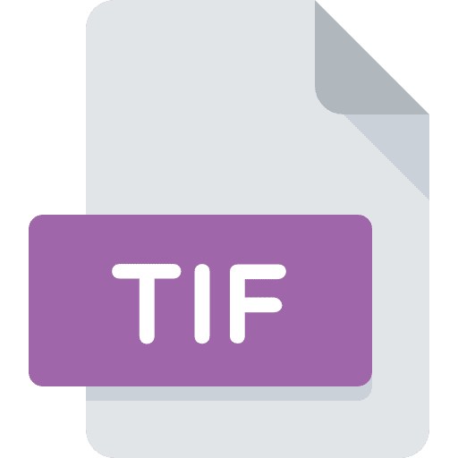 Tif document format files and folders icon Tif document format files and folders icon