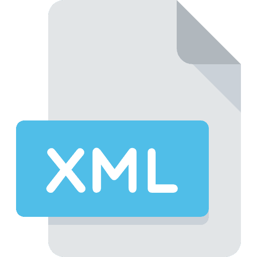 Xml xml extension format icon