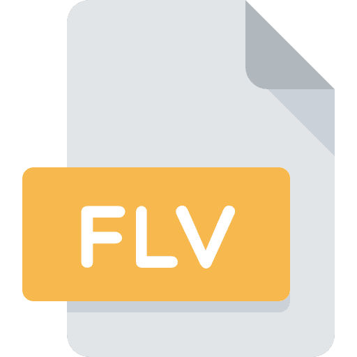Flv file extension document icon Flv file extension document icon