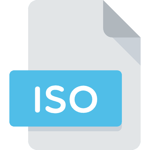 Iso extension document iso icon Iso extension document iso icon