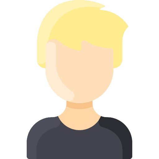 Man avatar t shirt profile icon Man avatar t shirt profile icon