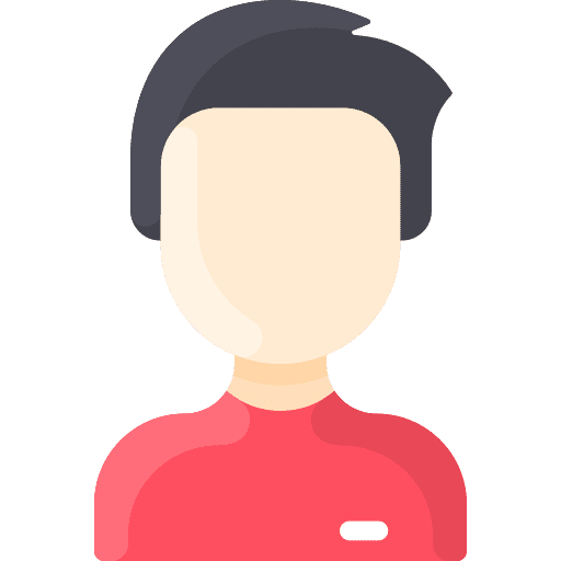 Man turtleneck avatar account icon