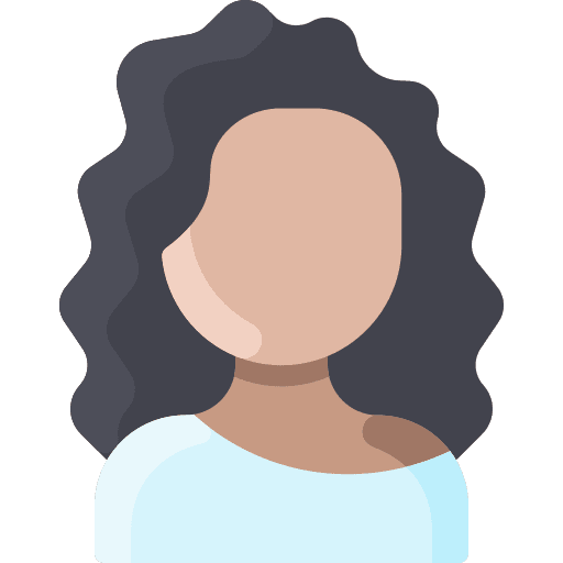 Woman avatar profile user icon
