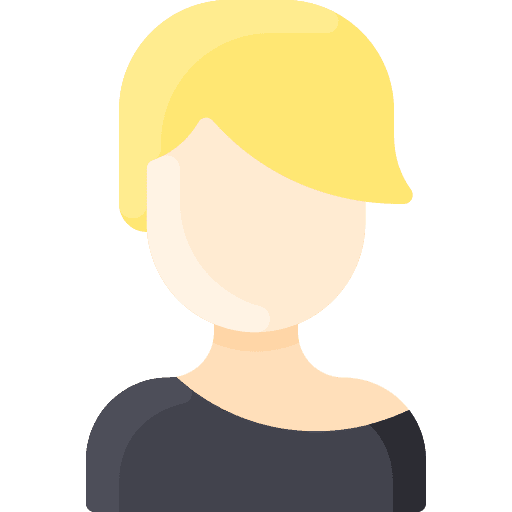Woman people person short hair icon Woman people person short hair icon