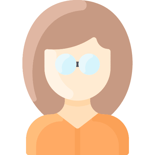 Woman woman glasses avatar icon Woman woman glasses avatar icon