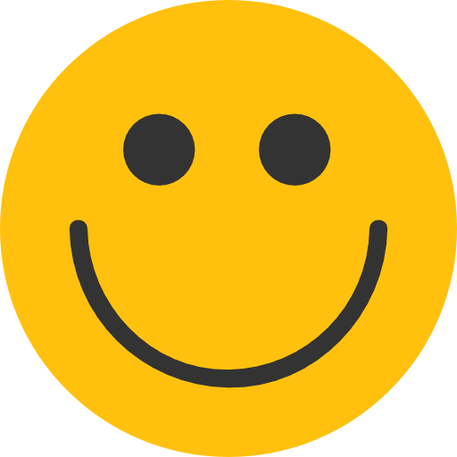 Happy happy smiley smile icon