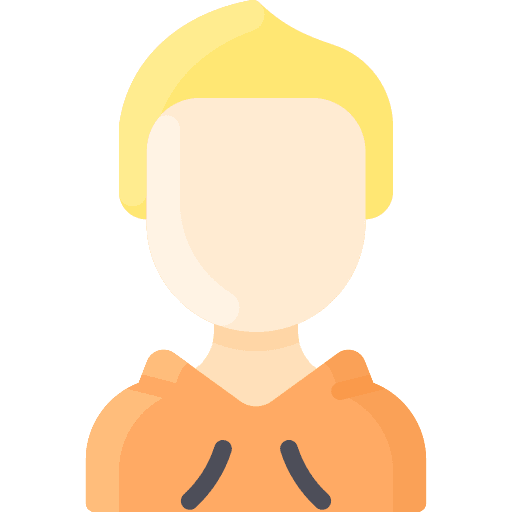 Man hoodie avatar user icon Man hoodie avatar user icon