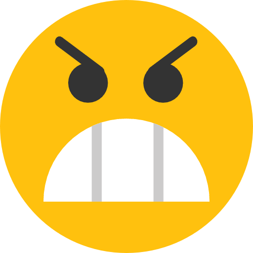 Angry angry feelings emoji icon Angry angry feelings emoji icon