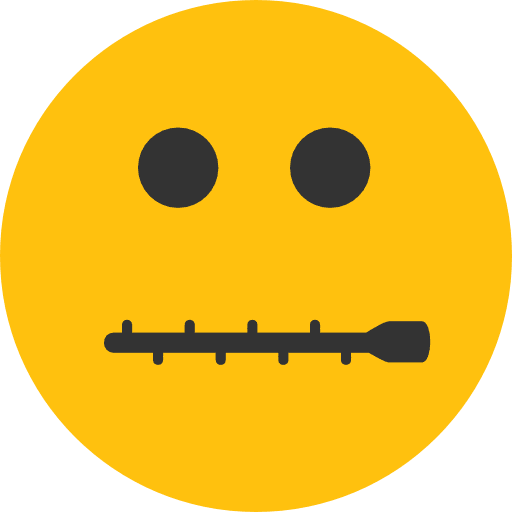 Secret secret emoticons smileys icon Secret secret emoticons smileys icon