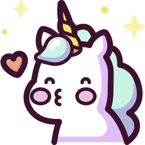 Unicorn animals emoji feelings icon
