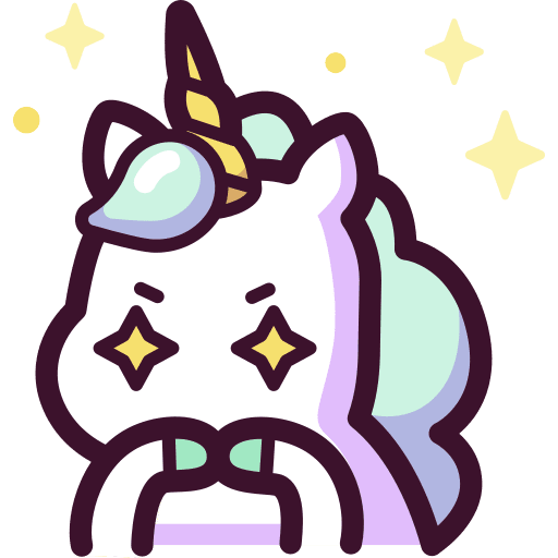 Unicorn animals unicorn smileys icon