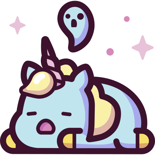 Unicorn smileys fantasy folklore icon