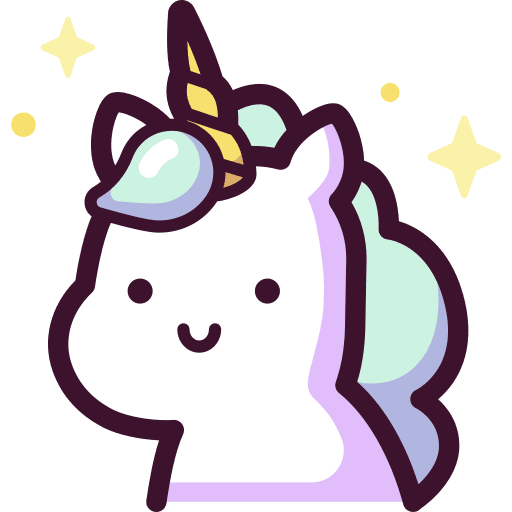 Unicorn unicorn folklore happy icon