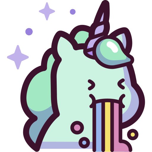 Unicorn unicorn girly icons fantasy icon