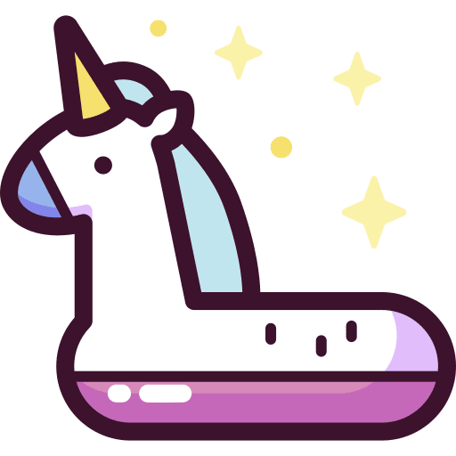 Rubber ring float life preserver holidays icon