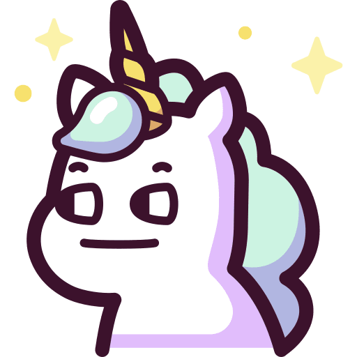Unicorn folklore avatar feelings icon