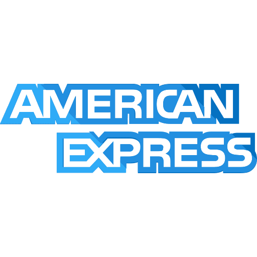 American express brands and logotypes online banking icon