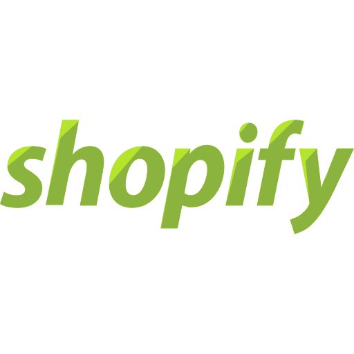 Shopify banking brands and logotypes online icon