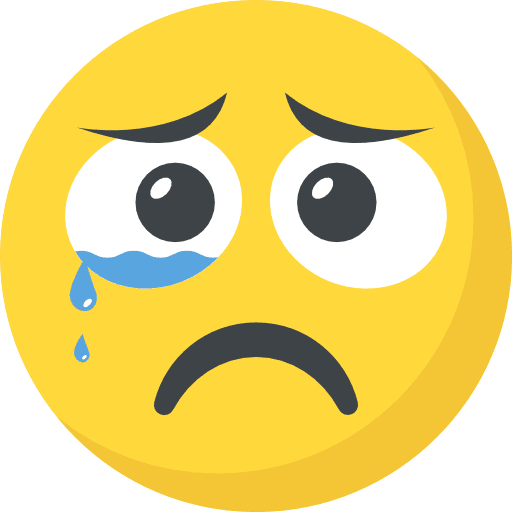 Crying feelings smileys crying icon