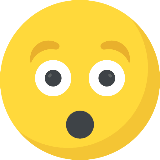 Surprised emoticons smileys feelings icon