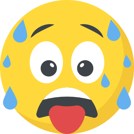 Sweat sweat emoticons emoji icon