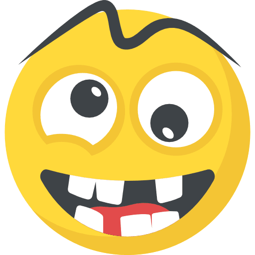 Ugly feelings emoji ugly icon