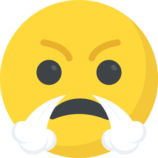 Furious feelings furious smileys icon