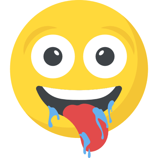 Hungry feelings smileys emoticons icon