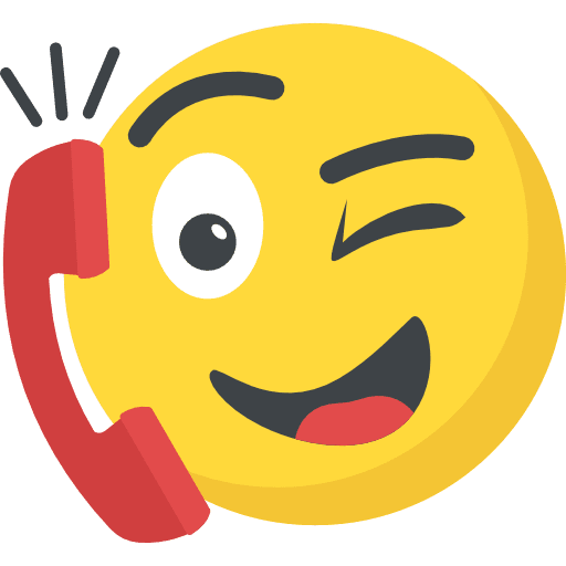 Phone call feelings phone call smileys icon