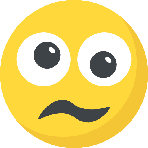 Confused emoticons confused emoji icon