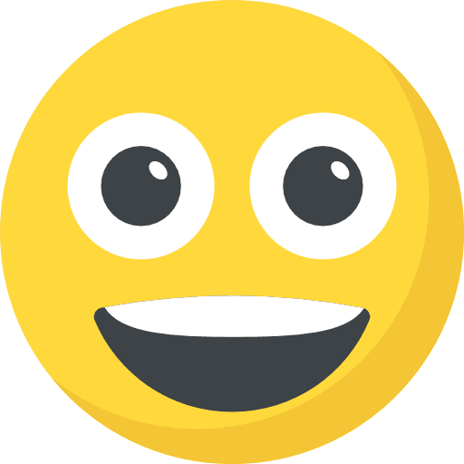 Happy emoticons emoji feelings icon