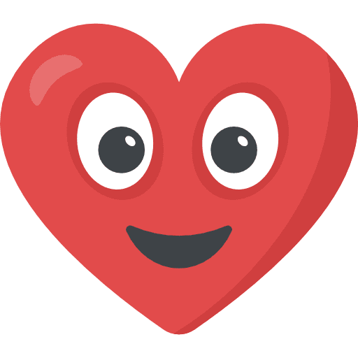 Heart emoticons emoji heart icon