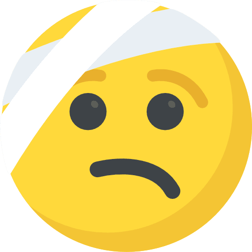 Injury injury feelings emoticons icon