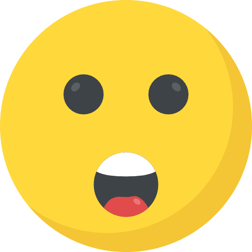 Surprised emoji surprised feelings icon