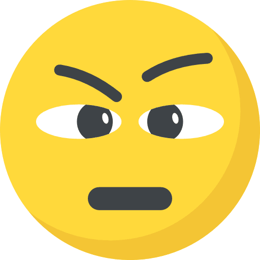 Angry angry emoji feelings icon