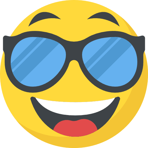Cool cool emoji smileys icon