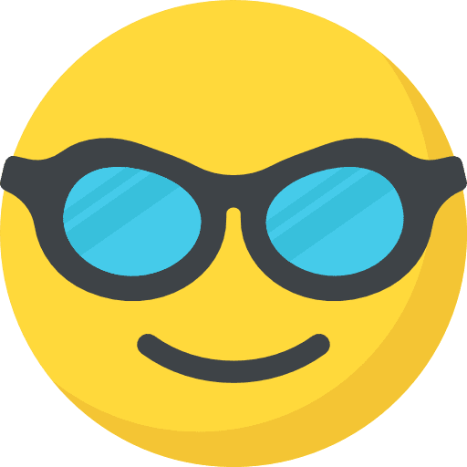 Cool cool emoticons feelings icon