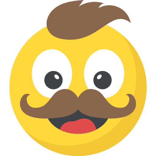 Father feelings smileys emoji icon