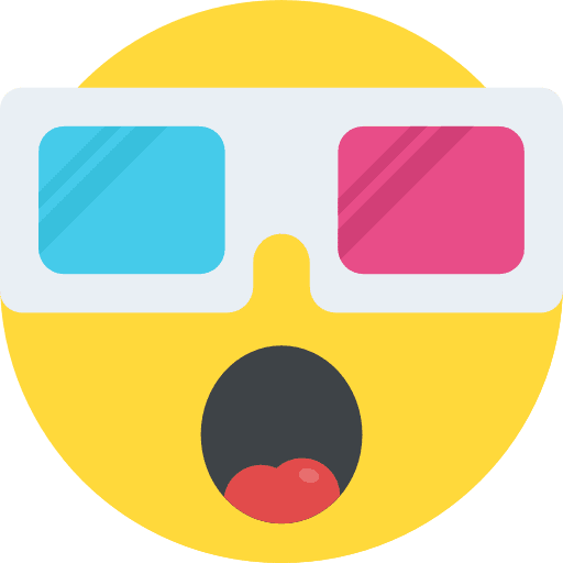3d glasses emoji feelings 3d glasses icon